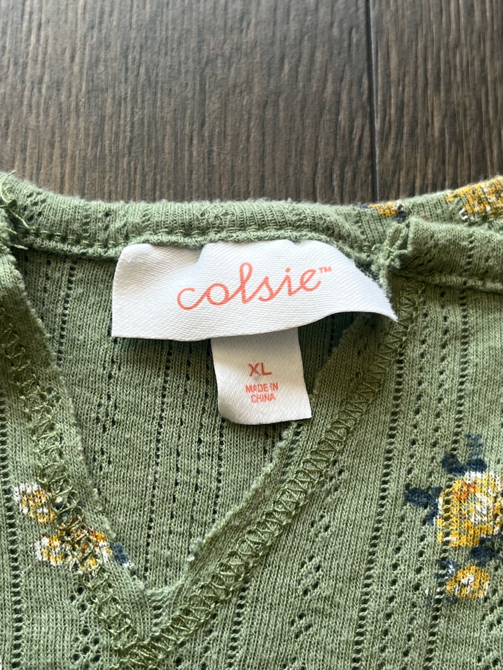 Colsie Floral Ribbed Matching Set - Picture 8 of 12